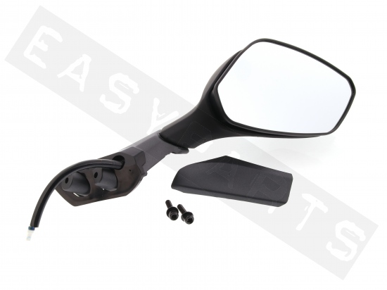 Rearview mirror right SYM GTS 125-300I Sport 2014-2020 Matt Black (BK-001UL